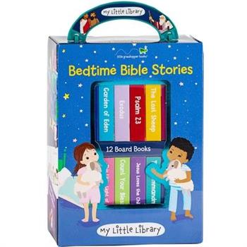 My Little Library: Bedtime Bible Stories (12 Board Books)