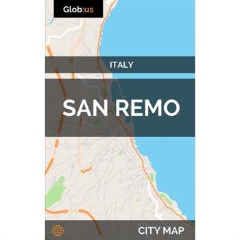 San Remo, Italy - City Map