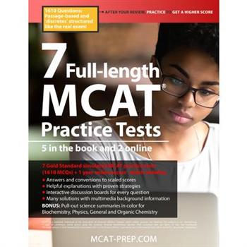 7 Full-Length MCAT Practice Tests