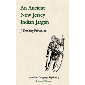 An Ancient New Jersey Indian Jargon