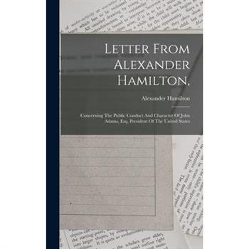 Letter From Alexander Hamilton,