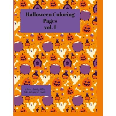 Awesome Halloween coloring book (for kids!)