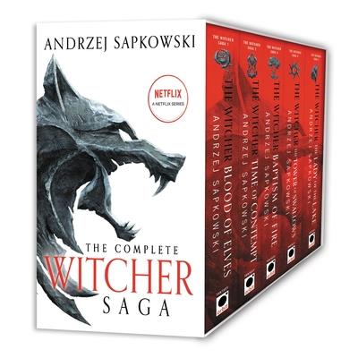 The Witcher Boxed Set: Blood of Elves, the Time of Contempt, Baptism of Fire, the Tower of Swallows, the Lady of the Lake