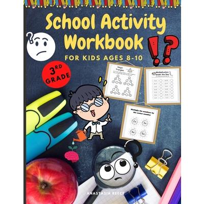 School Activity Workbook for Kids Ages 8-10