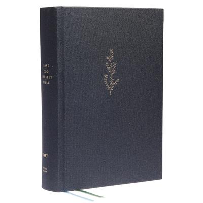 Net, Young Women Love God Greatly Bible, Blue Cloth-Bound Hardcover, Comfort Print