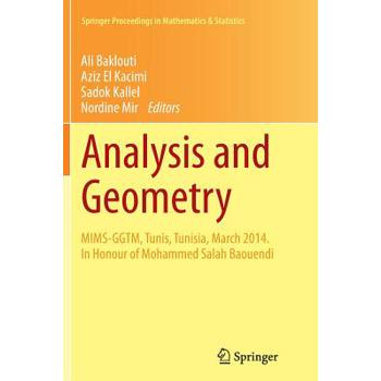Analysis and Geometry
