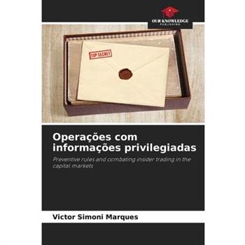 Opera癟繭es com informa癟繭es privilegiadas