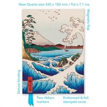 Utagawa Hiroshige: Sea at Satta (Foiled Quarto Journal)
