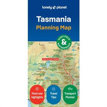 Lonely Planet Tasmania Planning Map