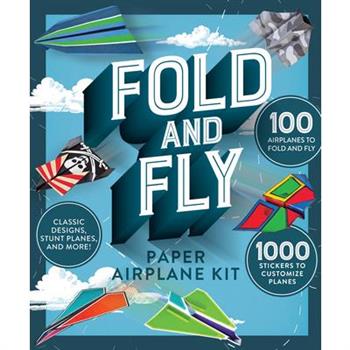 Fold and Fly Paper Airplane Kit