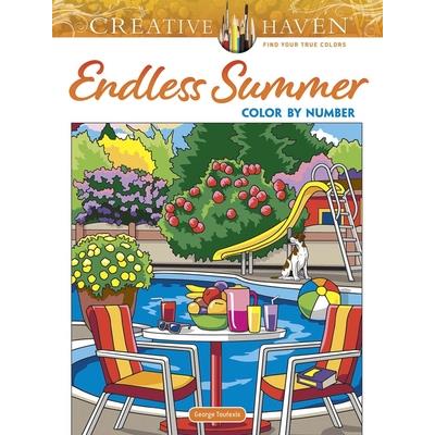 Creative Haven Endless Summer Color by Number