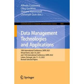 Data Management Technologies and Applications