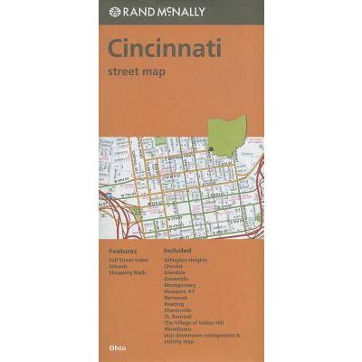 Rand McNally Cincinnati Street Map