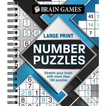 Brain Games - Large Print Number Puzzles