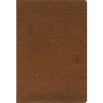 Nasb, Thinline Bible, Giant Print, Leathersoft, Brown, Red Letter, 1995 Text, Comfort Print