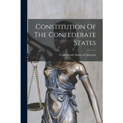 Constitution Of The Confederate States
