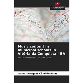 Music content in municipal schools in Vit籀ria da Conquista - BA