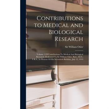 Contributions to Medical and Biological Research