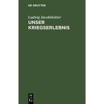 Unser Kriegserlebnis