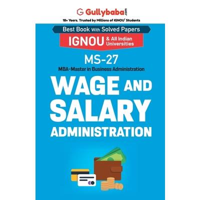 Ms-27 Wage and Salary Administration