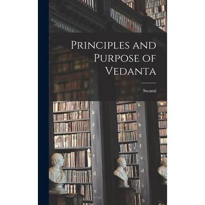 Principles and Purpose of Vedanta