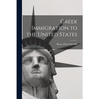 Greek Immigration to the United States
