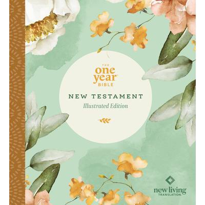 The One Year Bible New Testament: NLT (Softcover, Floral Paradise)