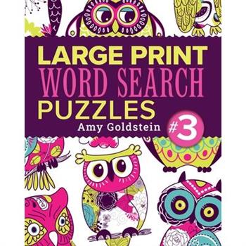 Large Print Word Search Puzzles 3