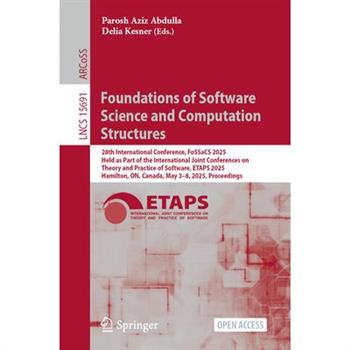 Foundations of Software Science and Computation Structures