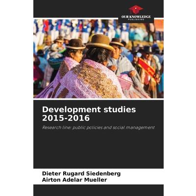 Development studies 2015-2016
