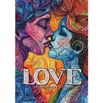 Love Zentangle Coloring Book for Adults