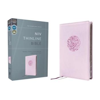 Niv, Thinline Bible, Leathersoft, Purple, Red Letter, Thumb Indexed, Comfort Print