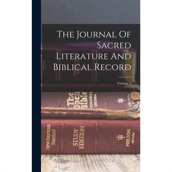 The Journal Of Sacred Literature And Biblical Record; Volume 3