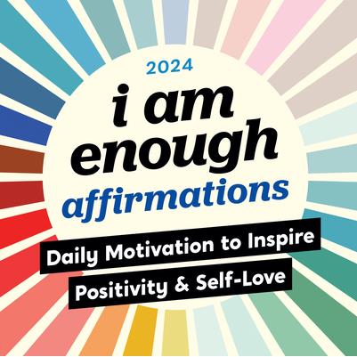 2024 I Am Enough Affirmations Boxed Calendar