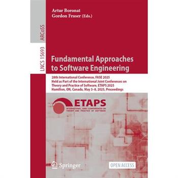 Fundamental Approaches to Software Engineering