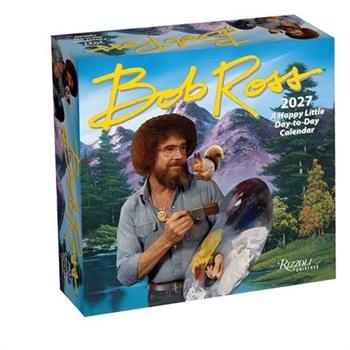 Bob Ross 2027 Day-To-Day Calendar