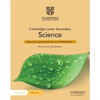 Cambridge Lower Secondary Science English Language Skills Workbook 7 with Digital Access (1 Year)