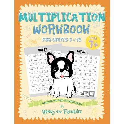 Multiplication Workbook for Digits 0 - 12