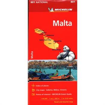 Michelin Malta Map 801