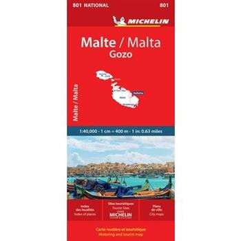 Michelin Malta Map 801