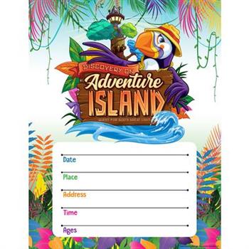 Vacation Bible School (Vbs) 2021 Discovery on Adventure Island Small Promotional Poster (Pkg of 2)