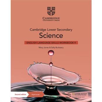 Cambridge Lower Secondary Science English Language Skills Workbook 9 with Digital Access (1 Year)