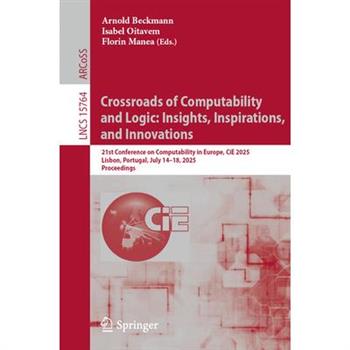 Crossroads of Computability and Logic: Insights, Inspirations, and Innovations