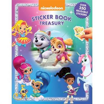 Paw Patrol Girl's Sticker Book Treasury