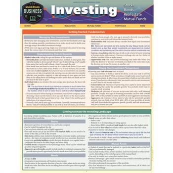 Investing - Stocks, Bonds, Real Estate, Mutual Funds