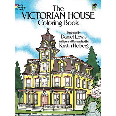Victorian House Coloring Book
