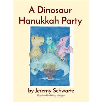 A Dinosaur Hanukkah Party