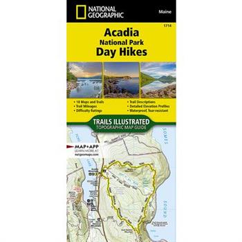 Acadia National Park Day Hikes Map