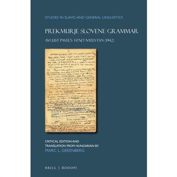 Prekmurje Slovene Grammar