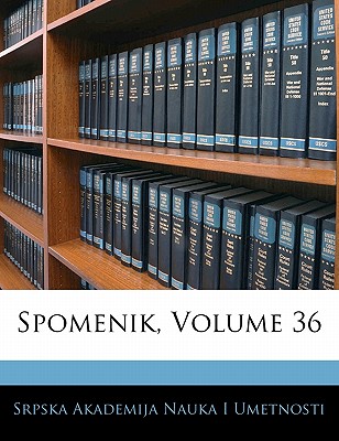 Spomenik, Volume 36